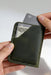 Black Slim Genuine Leather Card Holder Handmade for Men Gift Premium