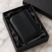 Black Genuine Leather Wallet Full Grain Handmade for Men Gift