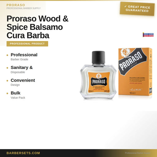 Proraso Wood & Spice Balsamo Cura Barba 100ml