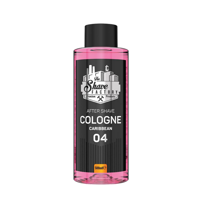 The Shave Factory No. 4 Caribbean Aftershave Cologne (Multipack)