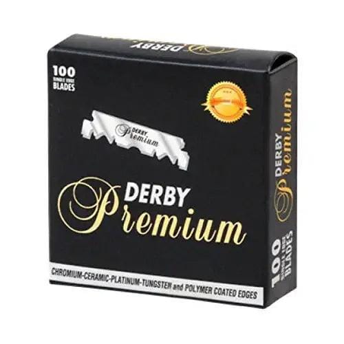 Cuchillas de afeitar Derby Premium de un solo filo - 1000 ct