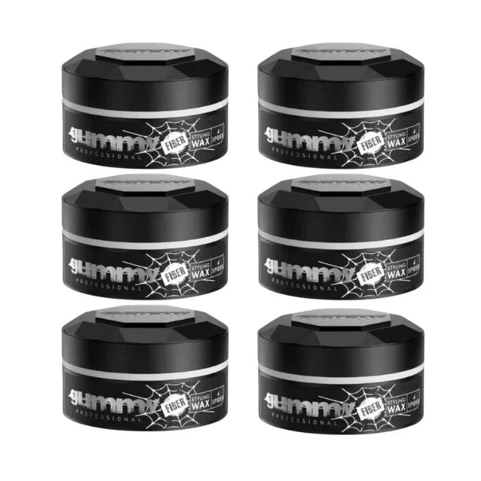 Gummy Fiber Styling Wax 4 Spider 5 oz - Multipack
