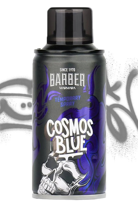 Marmara Barber Hair Color Spray, Cosmos Blue 5.07 oz