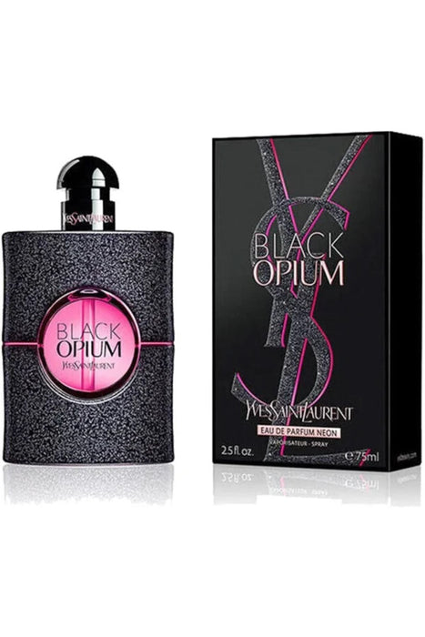 Black Opium Neon d'Yves Saint Laurent pour femme - Vaporisateur EDP de 2,5 oz