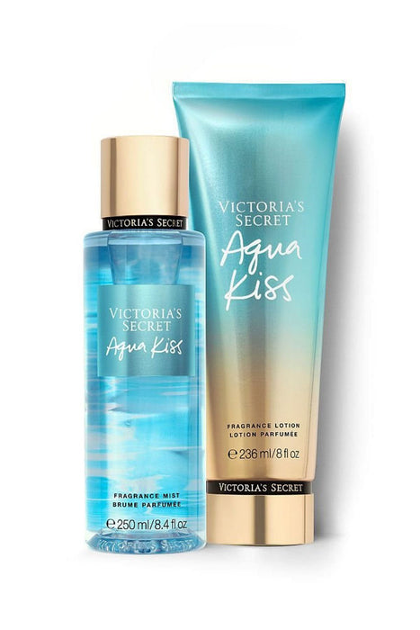 Aqua Kiss by Victorias Secret for Women - 8.4 oz Fragrance Mist - Pack of 3