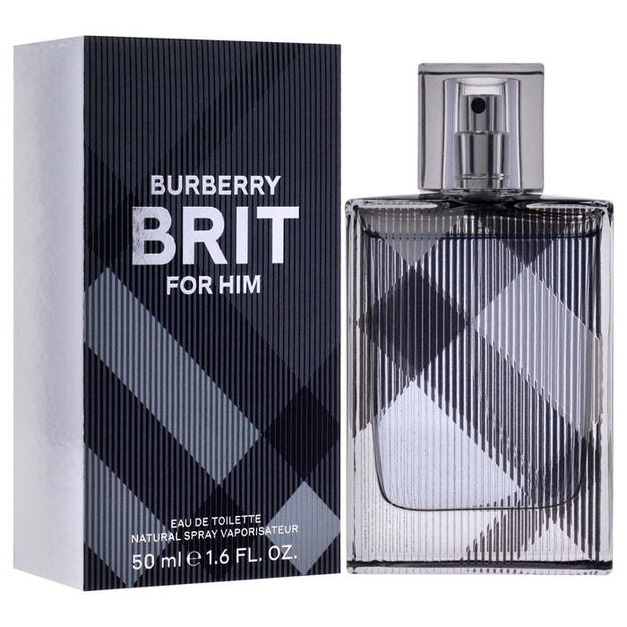 Burberry Brit de Burberry pour homme - Vaporisateur EDT de 1,6 oz