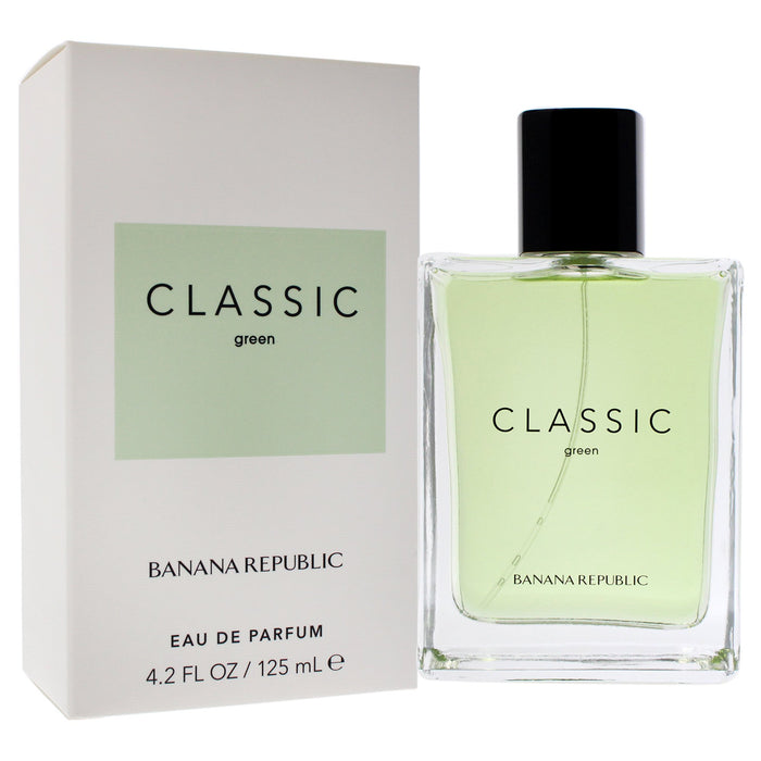 Classic Green de Banana Republic pour unisexe - Spray EDP 4,2 oz 