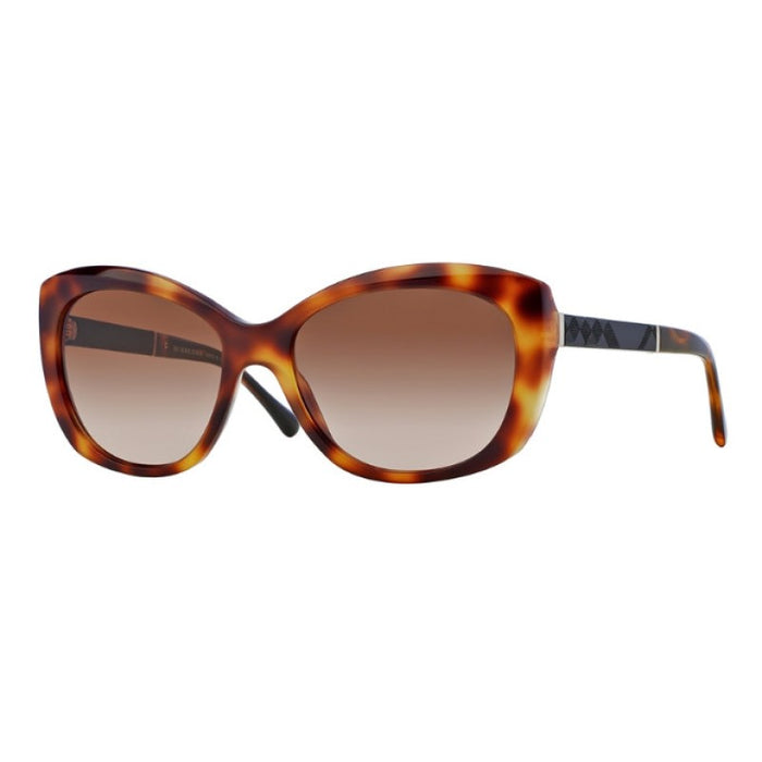 Burberry BE 4164 3316-13 - Light Havana-Brown by Burberry for Women - 55-17-135 mm Sunglasses