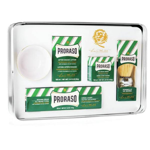 PRORASO Classic Shaving Set Metal