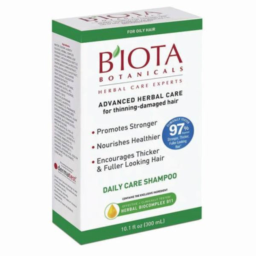 BIOTA BOTANICALS ADVANCED HERBAL CARE SHAMPOO OILY, 10.1 oz