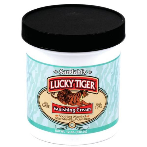 Lucky Tiger Menthol Mint Vanishing Cream — 12 oz