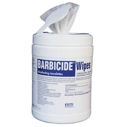 Barbicide Disinfecting Wipes — 160 ct