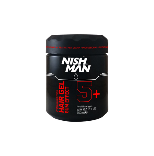 Nishman Hair Gel Gum Effect 5+ — 750ml