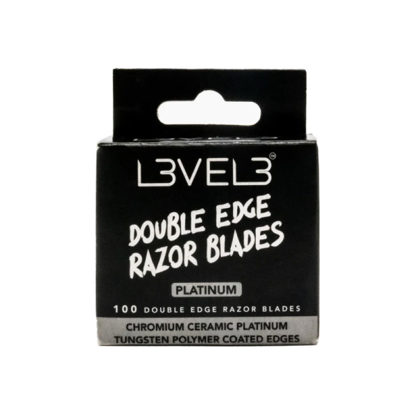 LV3 Double Edge Razor Blades - 100ct