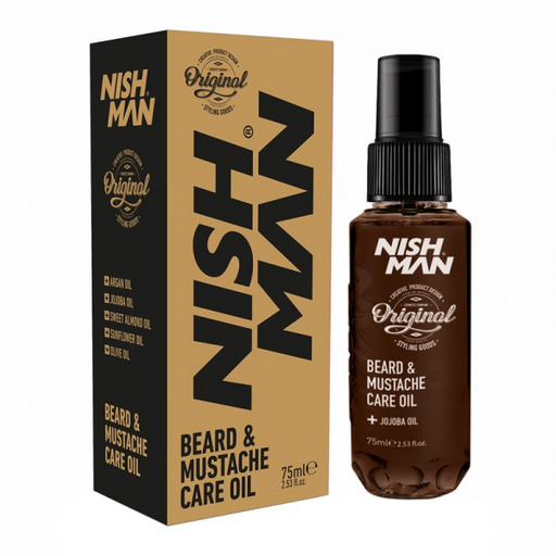 Nishman Beard & Mustache Care Oil — 75ml