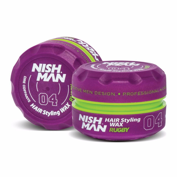 Nishman Hair Styling Wax Rugby 04 - 5.1 fl oz