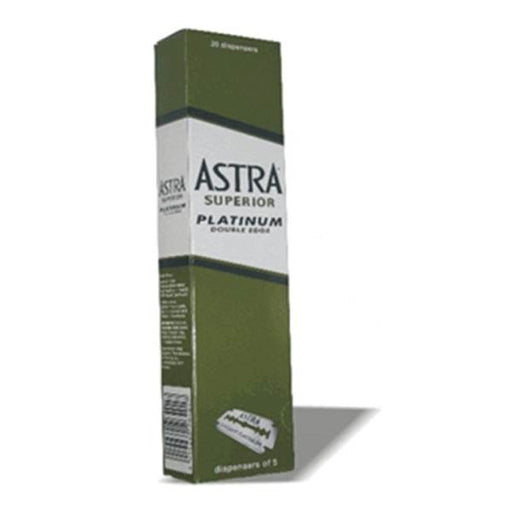 Astra Platinum Double-Edge Razor Blades — 100 Count