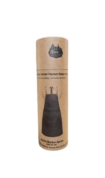 The Shave Factory Styling Barber Apron — Black
