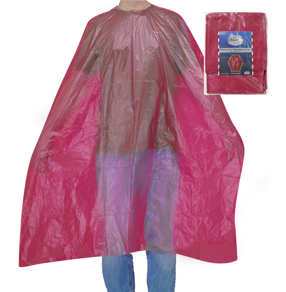 The Shave Factory Disposable Cape Colored - 50 ct