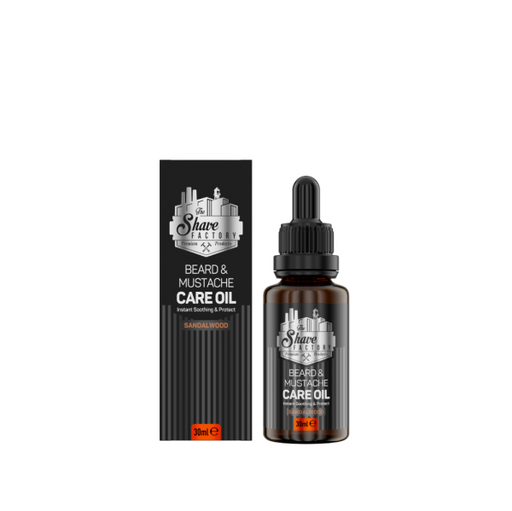 The Shave Factory Sandalwood Beard Oil — 30ml