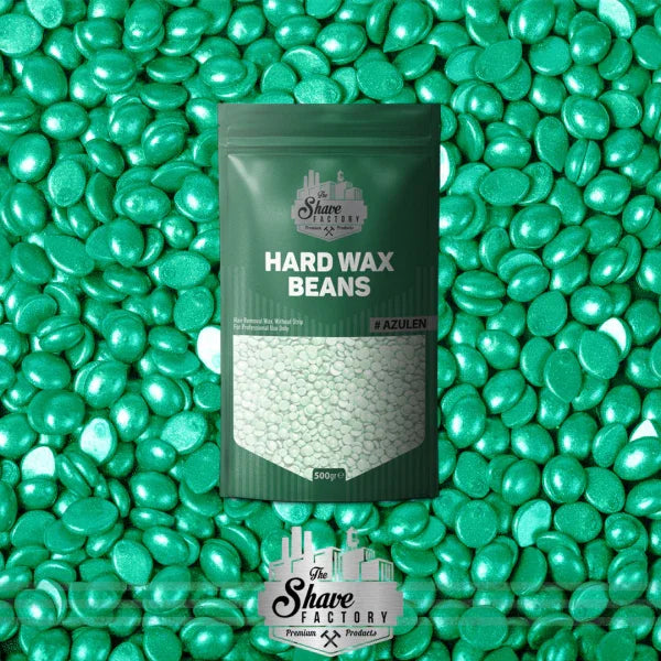 The Shave Factory Hard Wax Beans - Green 17.6 oz