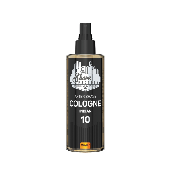 The Shave Factory After Shave Cologne 10 Indian 8.45 oz Multipack