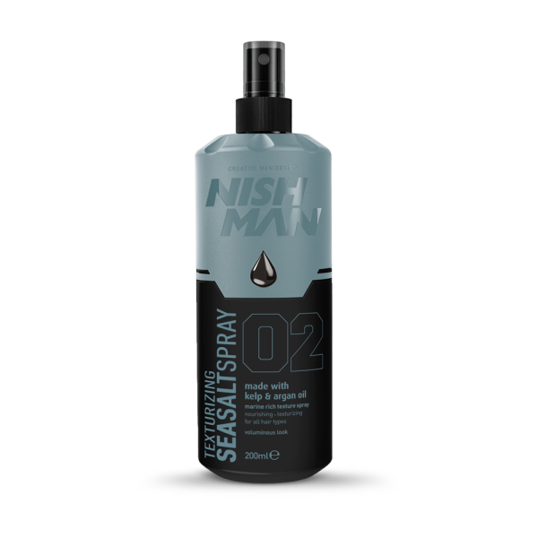 Nishman Sea Salt Spray 02 — Kelp & Argan Oil