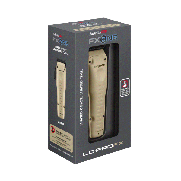 BaBylissPRO FXONE LO-PROFX High-Performance Clipper — Sand