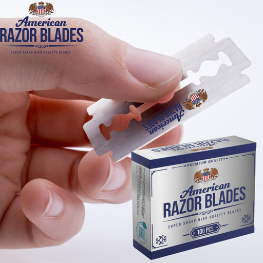 American Razor Blades Double Edge Razor Blades-100 ct