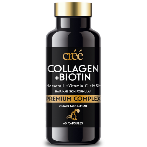 Cree Vitamin for Hair, Skin & Nails — Biotin + Amino Acids (60 Capsules)