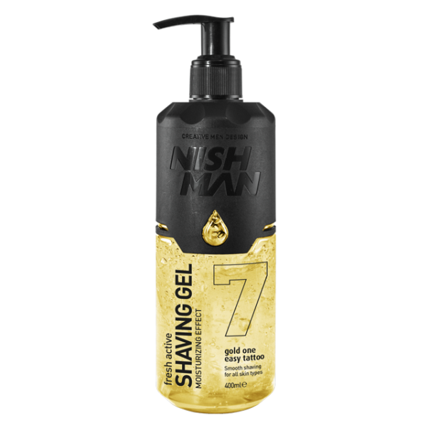 Nishman Shave Gel Energizing No.7 - 13.5 fl oz