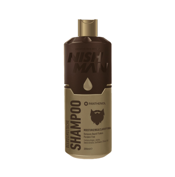 Nishman Beard & Mustache Shampoo - 6.8 fl oz