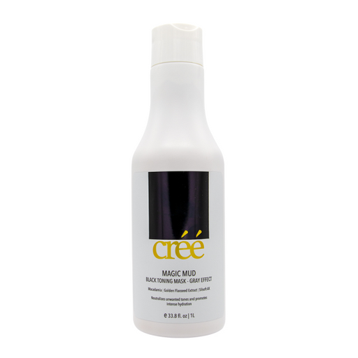 Cree Magic Mud Black Toning Mask — Gray Effect