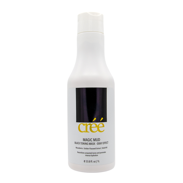 Cree Magic Mud Black Toning Mask - Gray Effect