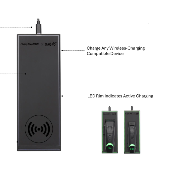 BabylissPro x TOMB45 Wireless Charging Pad
