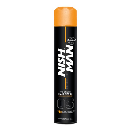 Nishman Hair Styling Spray Ultra Hold 05 — 400ml