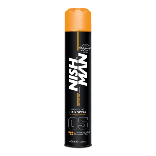 Nishman Hair Styling Spray Ultra Hold 05 — 400ml