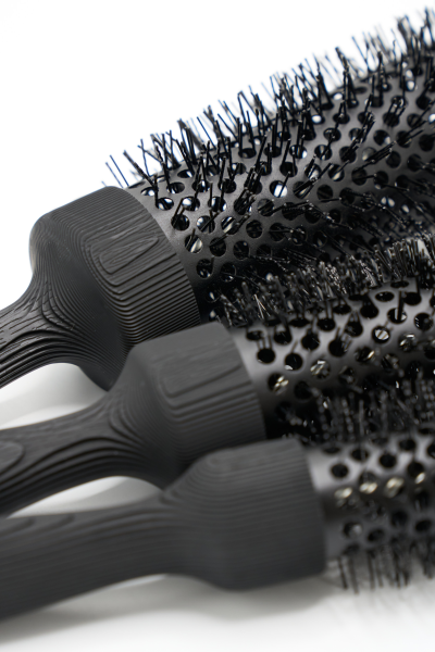Cree Premium Round Hair Brush Set Long Barrel 3-in-1