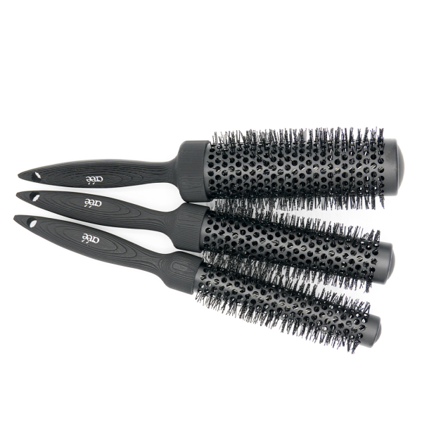 Cree Premium Round Hair Brush Set Long Barrel 3-in-1