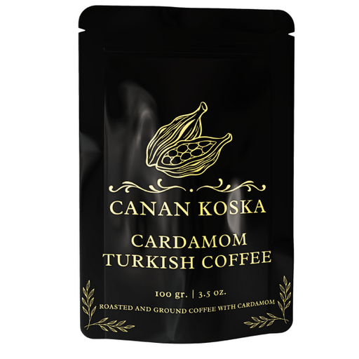Canan Koska Cardamom Turkish Coffee — Medium Roast, 100g (3.5 oz)