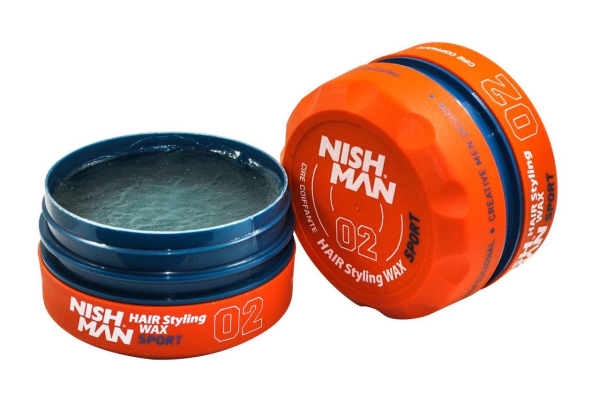 Nishman Hair Styling Aqua Wax 02 - Sport 5.1 fl oz
