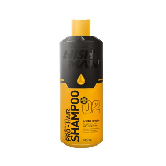 Nishman Professional Hair Shampoo — 400ml