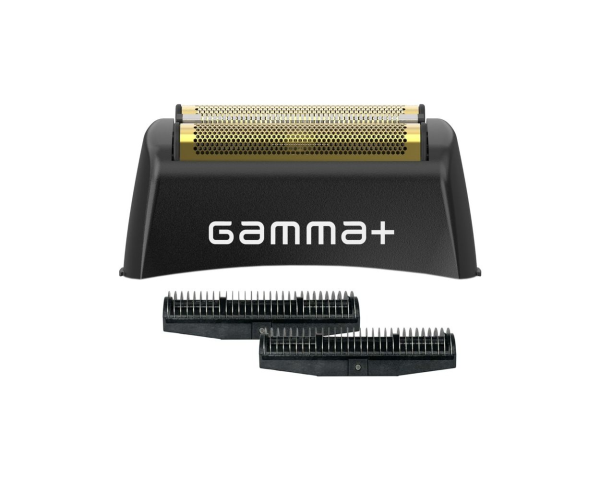 Gamma+ Gold Titanium Foil Head & Stainless Echo Cutters for Boosted Shaver