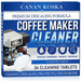 Canan Koska Coffee Machine Descaler Tablets — 24 Count Universal