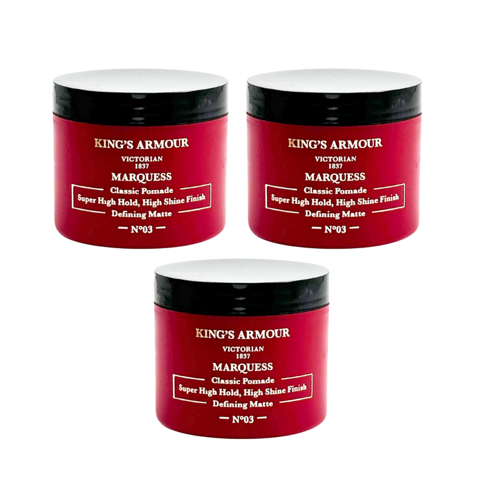 King's Armour Marquess Classic Pomade Multipack - Mega Deal