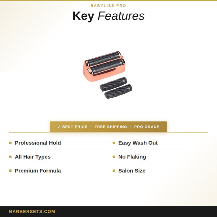BABYLISS PRO BabylissPRO Rose Gold Replacement Foil & Cutter for FXLFS2RG