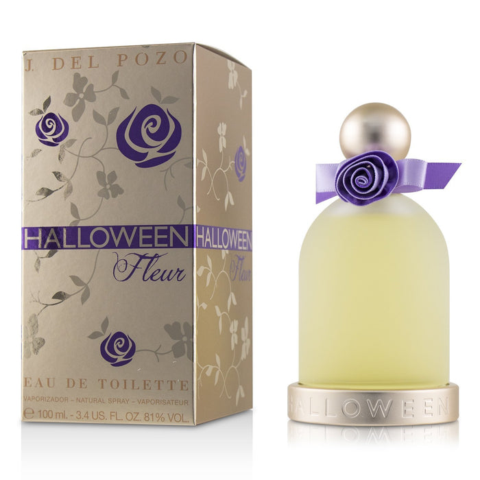 Halloween Fleur de J. Del Pozo para mujeres - EDT en aerosol de 3.4 oz (probador)