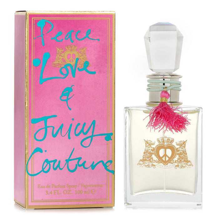 Peace Love & Juicy Couture by Juicy Couture for Women - 3.4 oz EDP Spray (Tester)