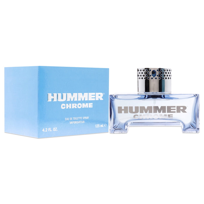 Hummer Chrome by Hummer for Men - 4.2 oz EDT Spray