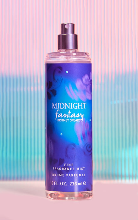 Midnight Fantasy de Britney Spears pour femme - Brume corporelle 8 oz